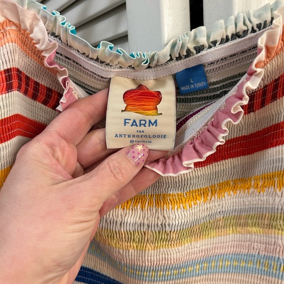 FARM Rio Multicolor Striped Jumpsuit - Picture 2 of 9